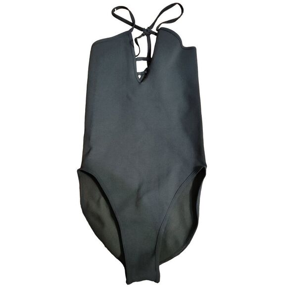 FREE PEOPLE MOVEMENT DANCE ALL DAY BODY SUIT FOREST GREEN NWOT XS/S - Picture 4 of 7